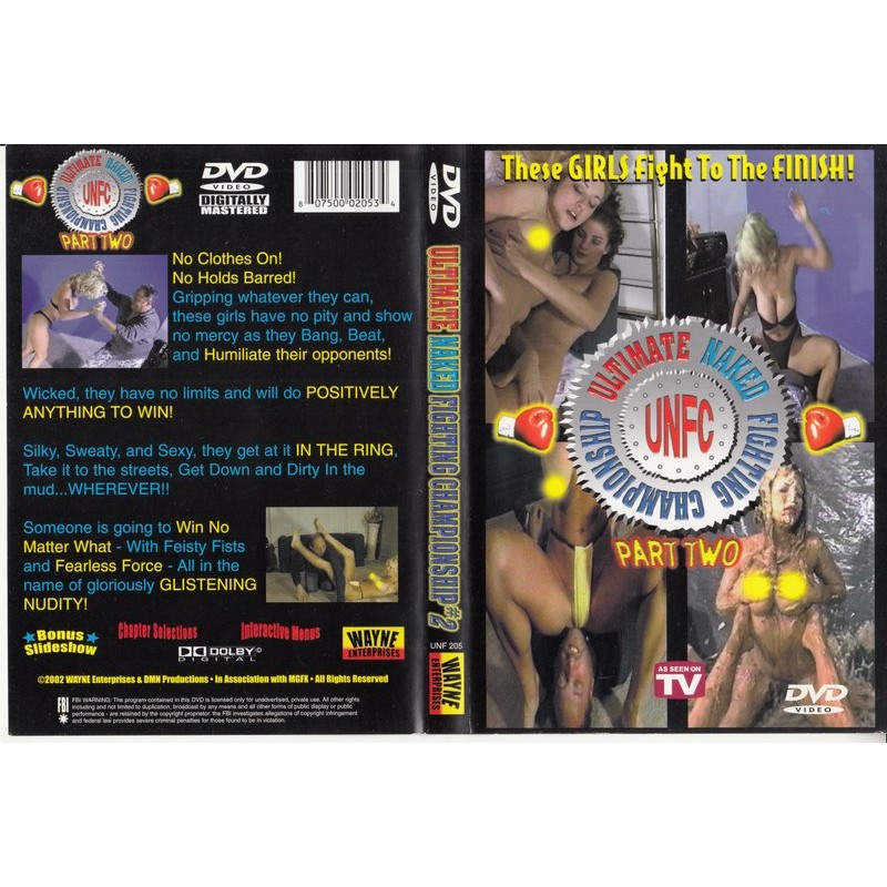 Dvd Ultimate Naked Fighting Championship